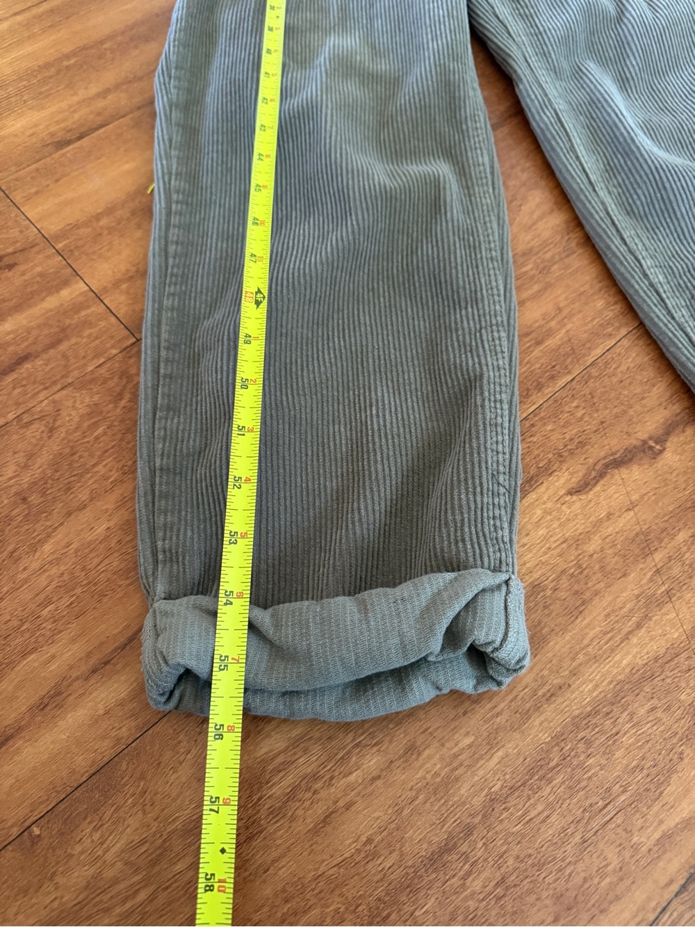 ASOS Corduroy Olive Green Overalls for Women - Picture 4 of 8